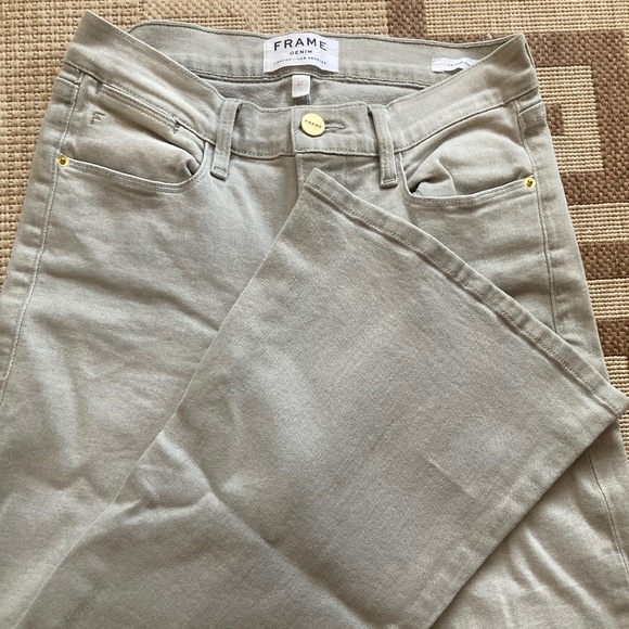 Frame Denim Grey Flare Jeans - Picture 4 of 9